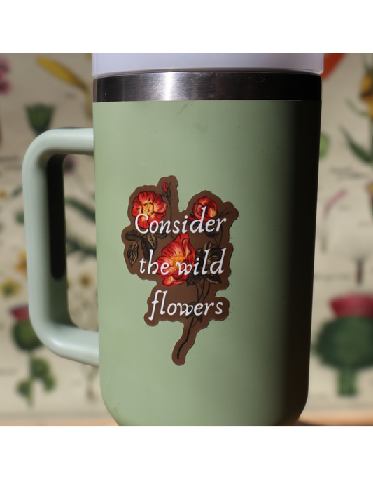 Wild Flower Sticker